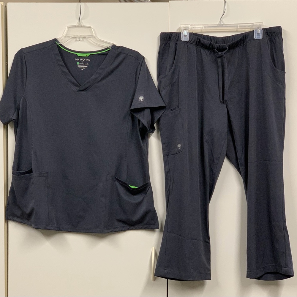 HH Works by Healing Hands Scrubs Pants Gray - XLP pants only!!!